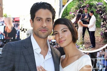 Grace Gail and her husband Adam Rodriguez's photos