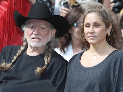 Annie D'Angelo and her husband Willie Nelson Photos